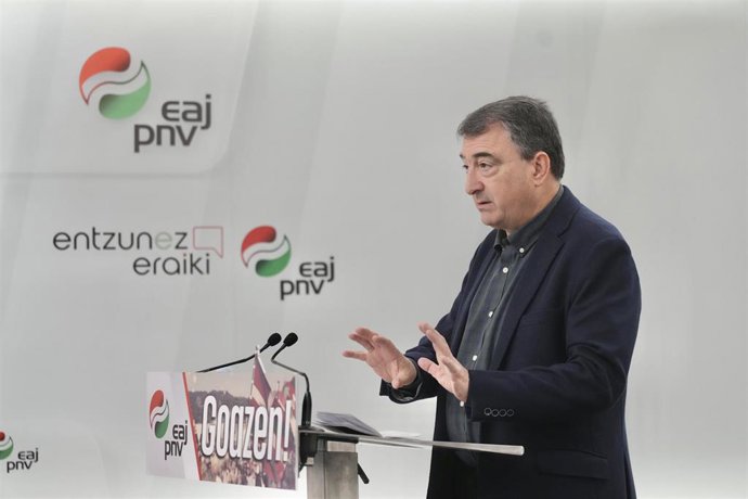 Archivo - El portavoz del Grupo Vasco en el Congreso de los Diputados, Aitor Esteban