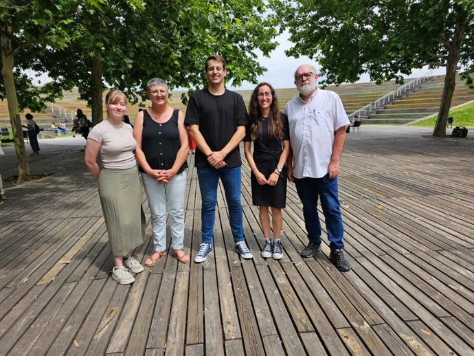 Los candidatos de Sumar Aragón al Congreso de los Diputados.