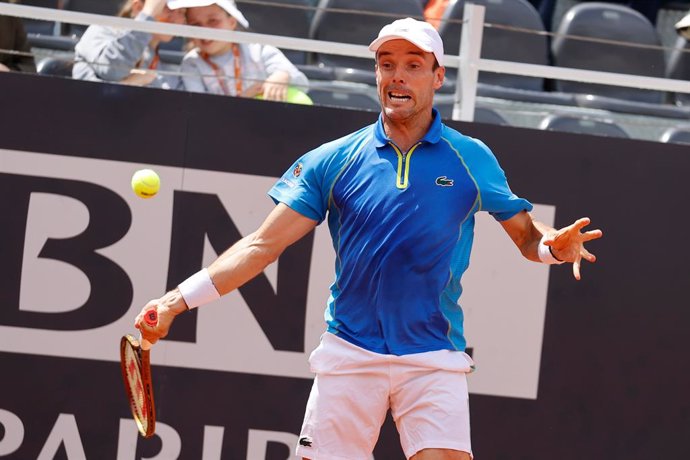 Archivo - Roberto Bautista Agut (ESP) against Marco Cecchinato (ITA) during the 2023 Internazionali BNL dItalia, Masters 1000 tennis tournament on May 14, 2023 at Foro Italico in Rome, Italy - Photo Agn Foto / LiveMedia / DPPI
