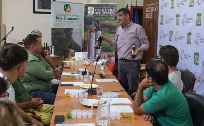 Programa de catas de aceite de oliva virgen extra de la DOP Estepa.