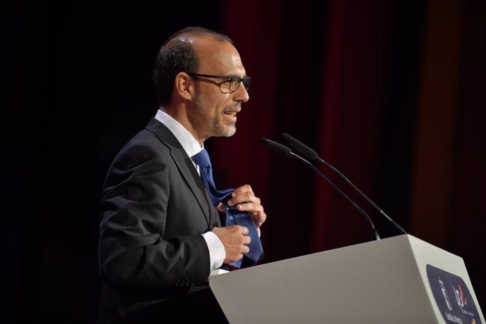 Pablo Bellido, presidente de las Cortes de Castilla-La Mancha