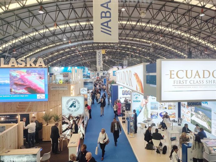 Archivo - Instalaciones del Instituto Ferial de Vigo durante la celebración de la XXIII Feria Conxemar, en octubre de 2022.
