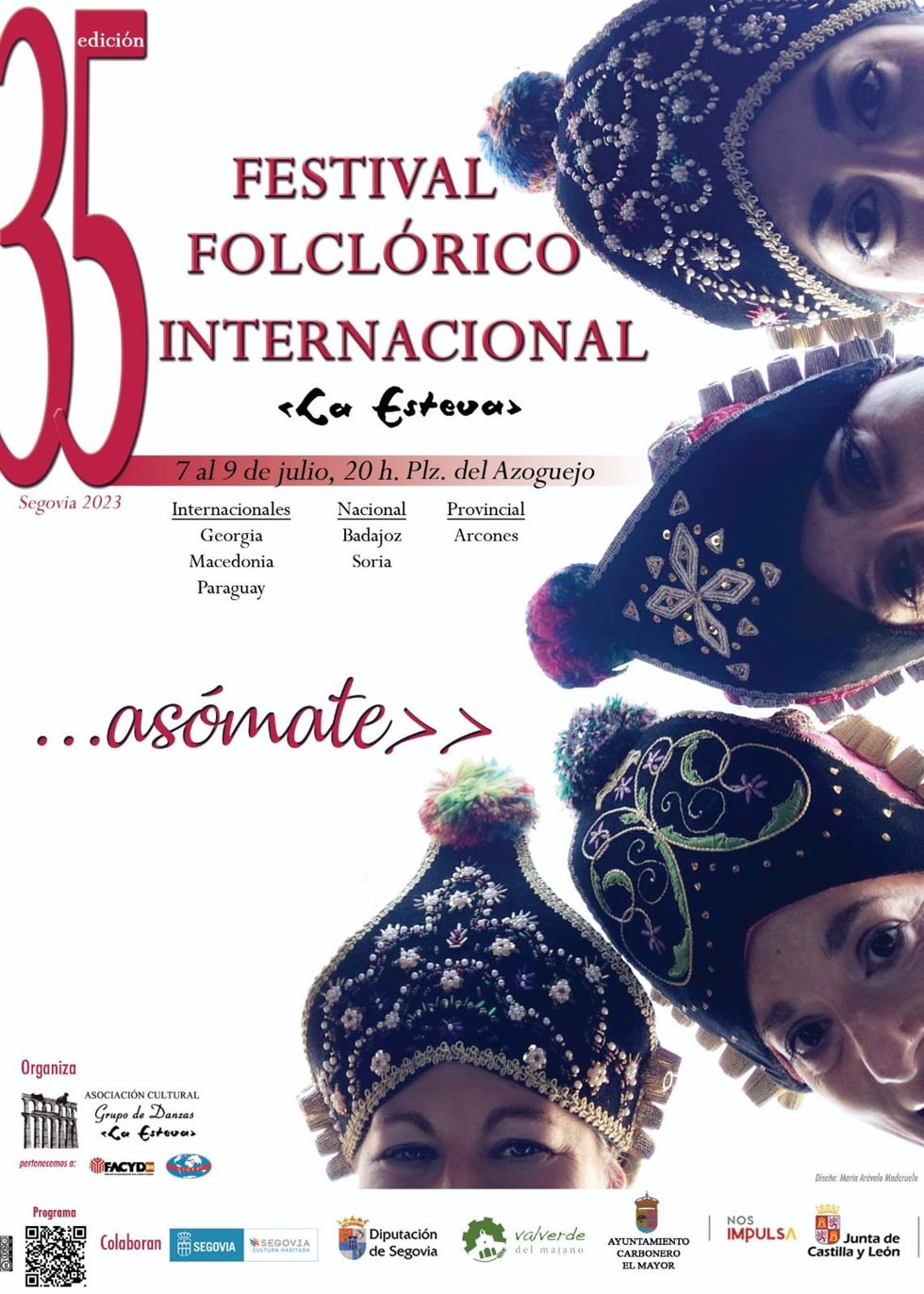Cartel de la 35 edición del Festival Internacional La Esteva.