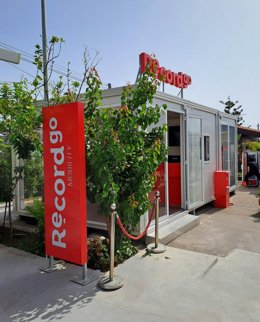 Oficina de Record go en Italia.