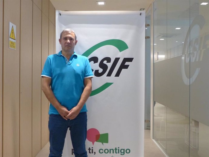 El responsable del Sector de AGE de CSIF Córdoba, Vidal Muñoz.