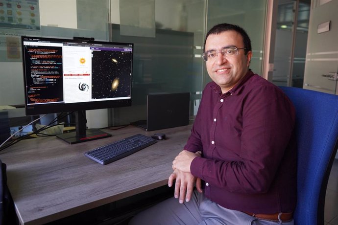 El científico del Centro de Estudios de Física del Cosmos de Aragón y responsable del proyecto galardonado por Google, Mohammad Akhlaghi