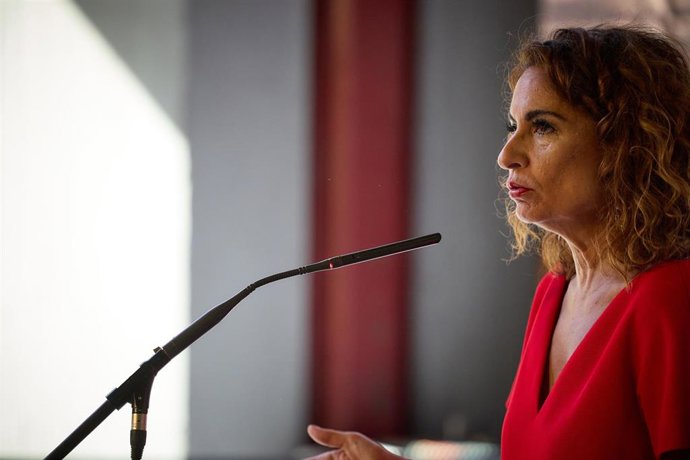 La ministra de Hacienda y Función Pública, María Jesús Montero