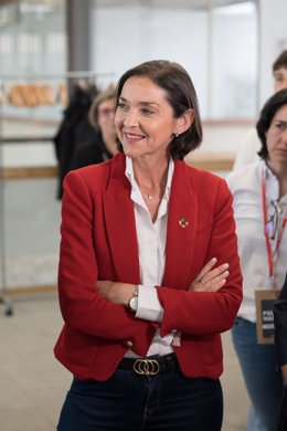 Laportavoz del PSOE en el Ayuntamiento de Madrid, Reyes Maroto, 