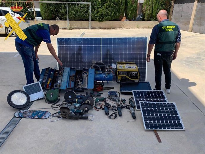Detenidos los autores de varios robos con fuerza en Lardero, así como en municipios de Teruel y Zaragoza