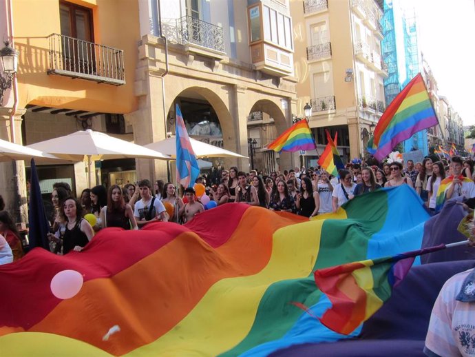 Archivo - Celebración Día del Orgullo LGTBI+ en Logroño