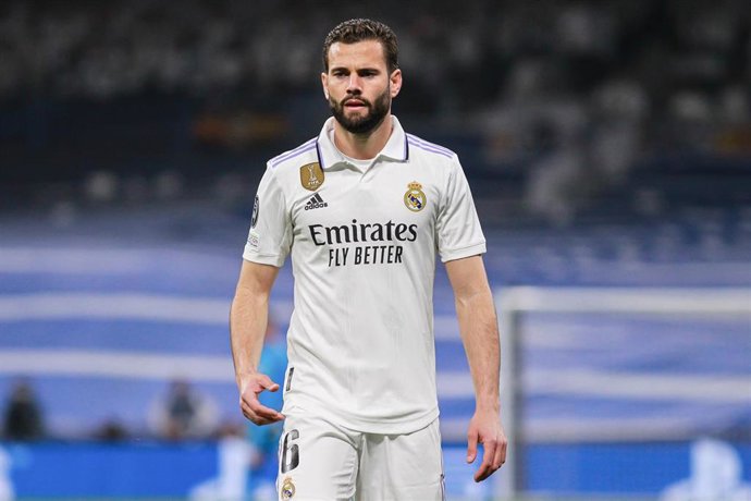 Archivo - El defensa del Real Madrid Nacho Fernández, en un partido de Liga de Campeones 2022-2023. 