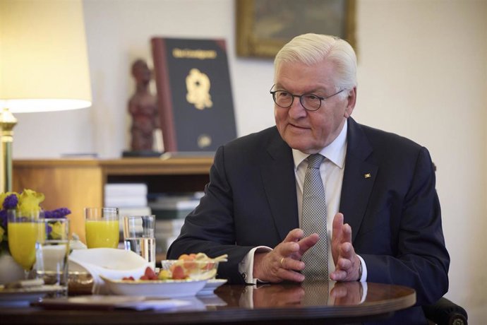 Archivo - El presidente de Alemania, Frank-Walter Steinmeier.
