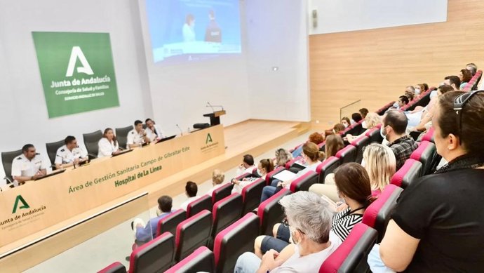 Sanitarios del Campo de Gibraltar Este aprenden a prevenir agresiones y gestionar situaciones de conflicto