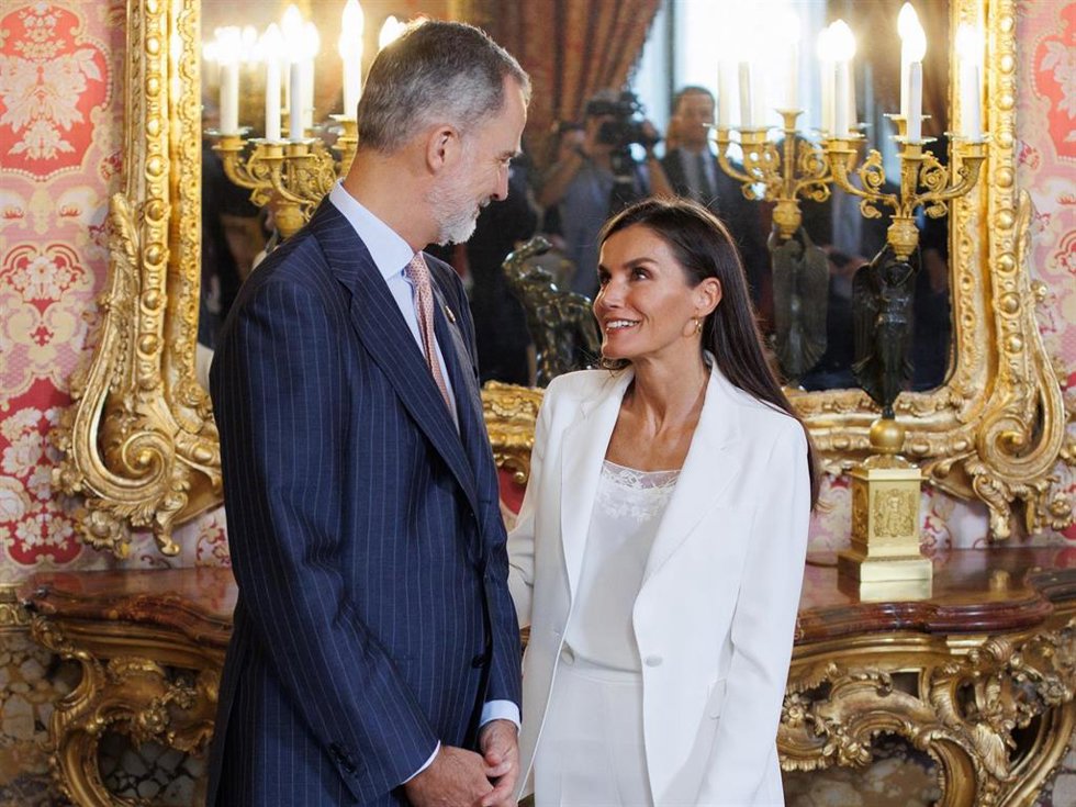 Los reyes de España Felipe VI y Letizia presiden la reunión anual con los miembros de los Patronatos de la Fundación Princesa de Asturias