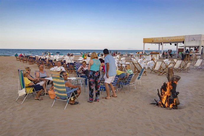 Archivo - Noche de San Juan en Cullera