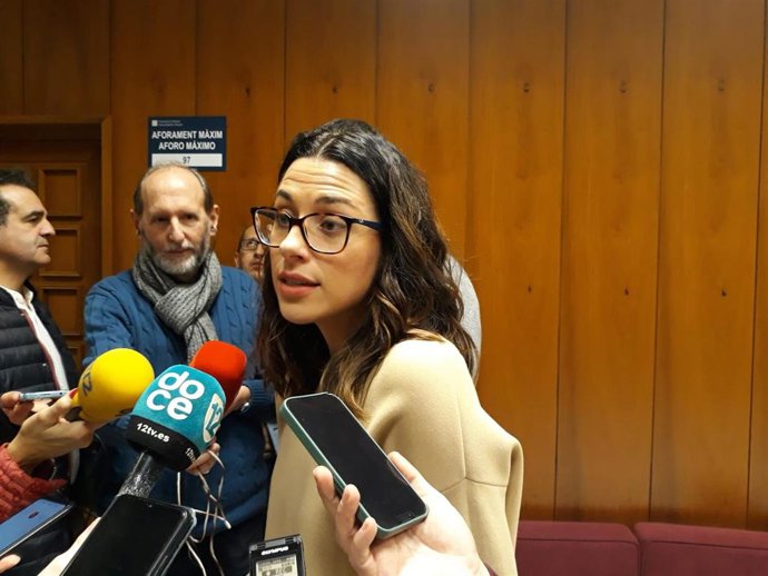 Archivo - La vicepresidenta y consellera de Igualdad y Políticas Inclusivas, Aitana Mas