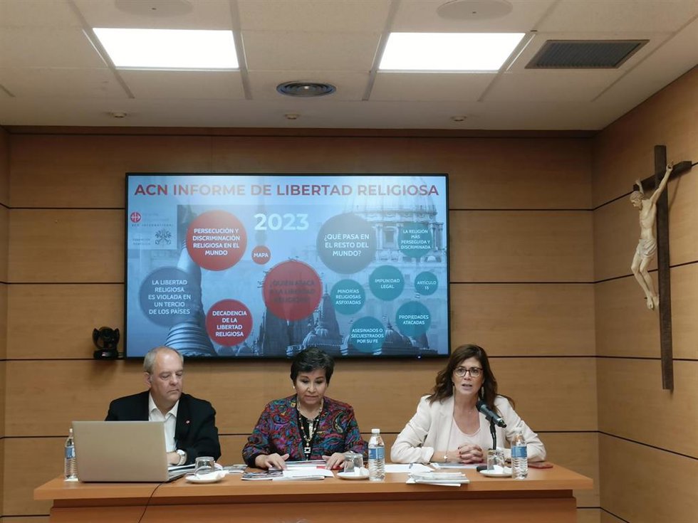 Presentación del Informe sobre Libertad Religiosa de Ayuda a la Iglesia Necesitada.