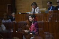 Ayuso rechaza "provocaciones" de Más Madrid y les sitúa como "ultraizquierda": "No les tenemos miedo"