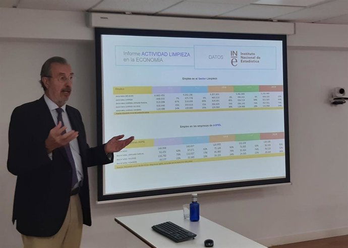 Presentación del anuario 'Datos Sector Limpieza Edificios y Locales' de Aspel.