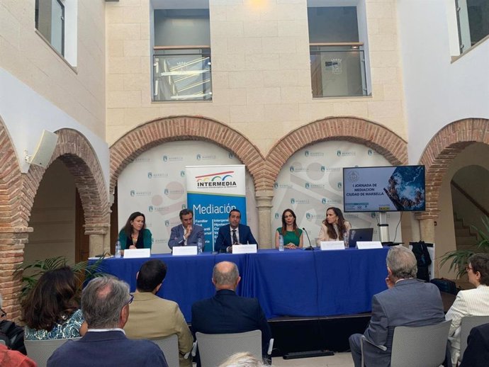 Celebración de la I Jornada de Mediación Ciudad de Marbella (Málaga).