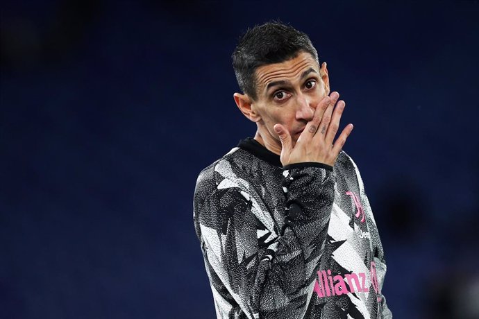 Archivo - Angel Di Maria of Juventus grimaces during warm up before the Italian championship Serie A football match between SS Lazio and Juventus FC on April 8, 2023 at Stadio Olimpico in Rome, Italy - Photo Federico Proietti / DPPI