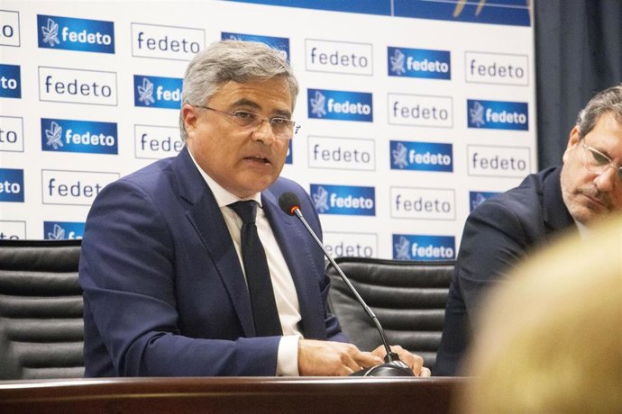 El presidente de Fedeto, Javier de Antonio Arribas
