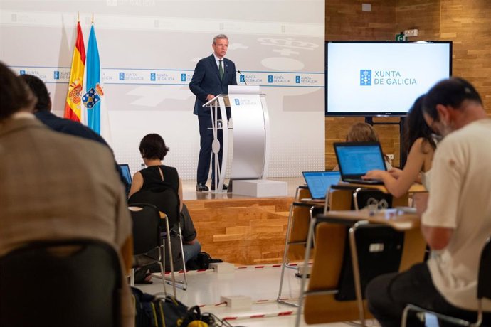 Rueda comparece tras la reunión semanal de su Ejecutivo.