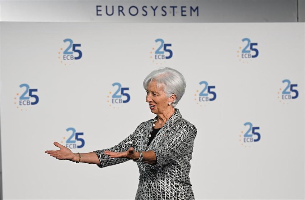 24 May 2023, Hesse, Frankfurt/Main: President of the European Central Bank (ECB) Christine Lagarde