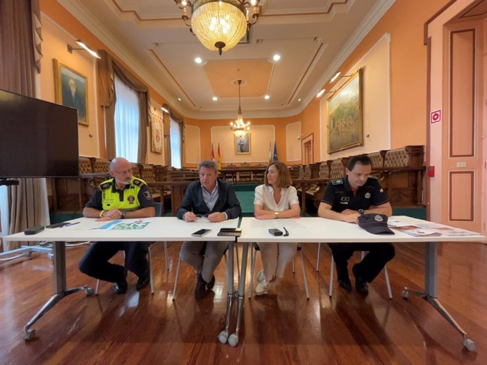 Presentación del dispositivo para las fiestas de San Pedro y San Marcial
