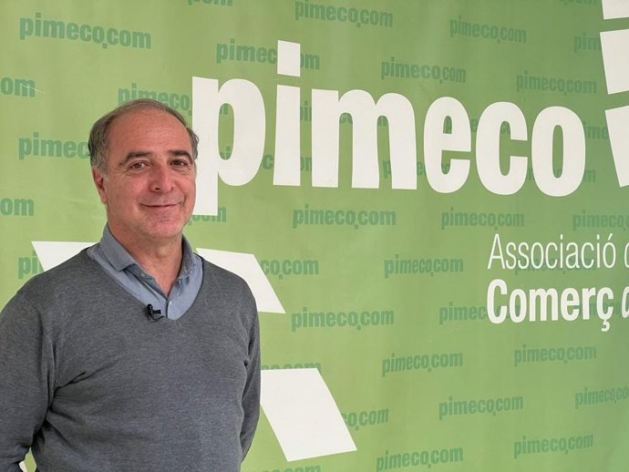 El presidente de la patronal del pequeño y mediano comercio de Mallorca (Pimeco), Antoni Fuster