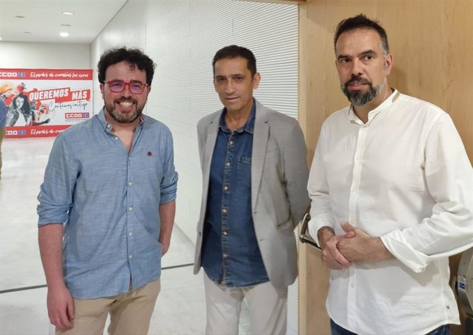 Guillermo Fernández Vázquez, Vicente Andrés Granado y José Manuel Zapico