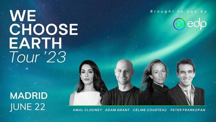 Llega al Teatro EDP Gran Vía la conferencia mundial We Choose Earth Tour