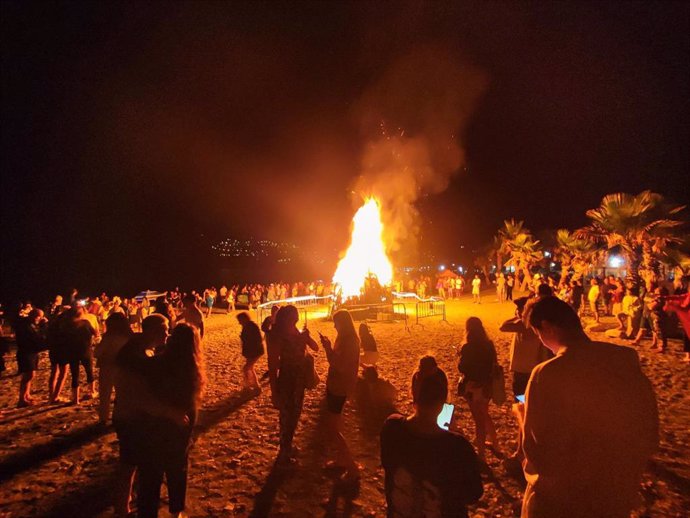 Noche de San Juan en Almuñécar