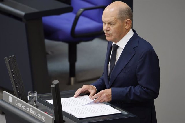 El canciller alemán, Olaf Scholz