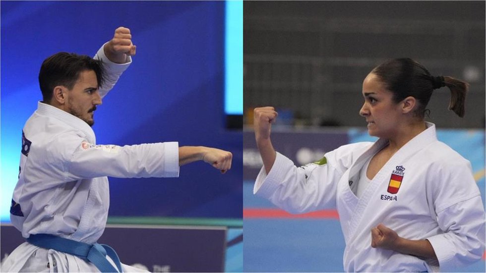 Damián Quintero y Paola García