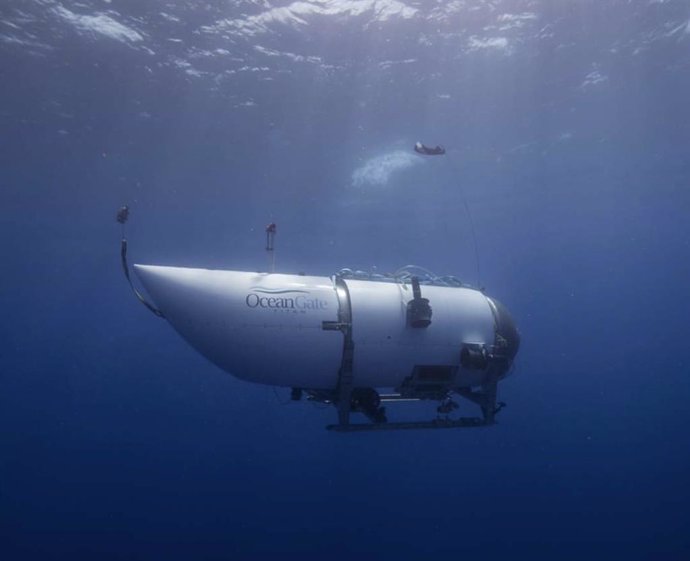 Un submarino de OceanGate (Archivo)