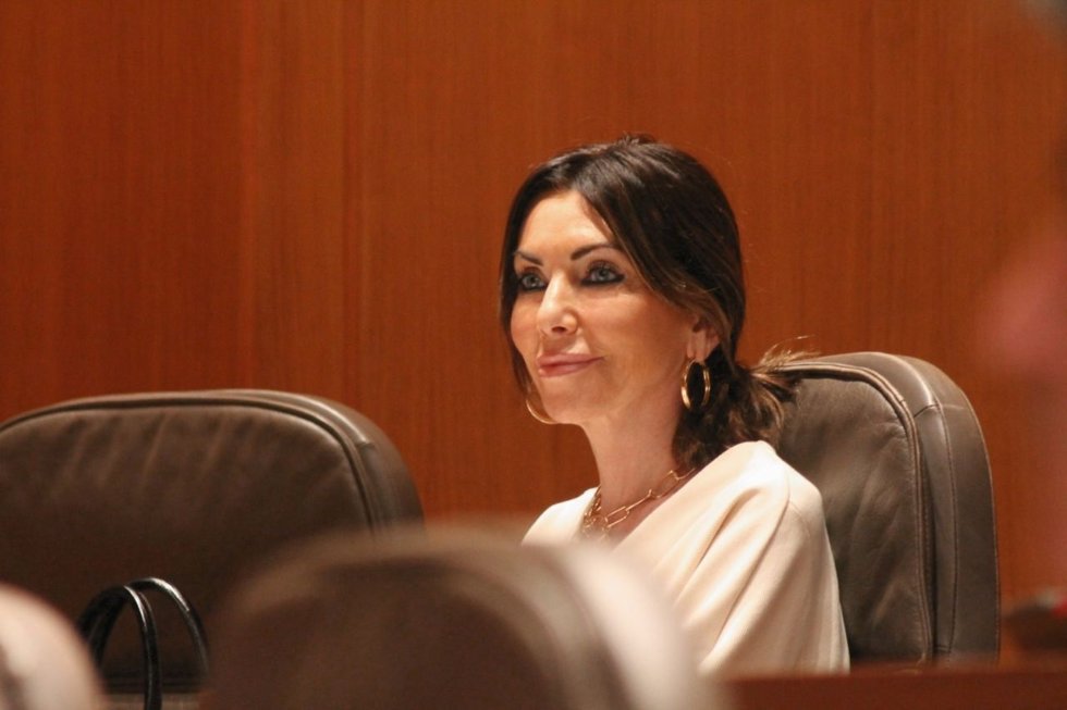 La diputada de VOX en las Cortes de Aragón Marta Fernández.