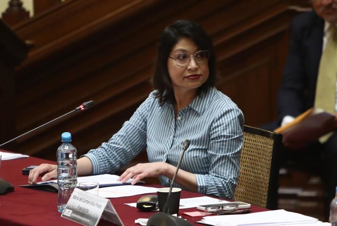 Archivo - La ministra de Exteriores de Perú, Ana Cecilia Gervasi