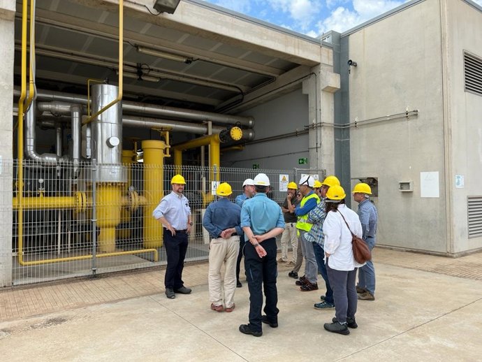 El Cogiti de Baleares visita las instalaciones de la central de ciclo combinado de Cas Tresorer de Endesa