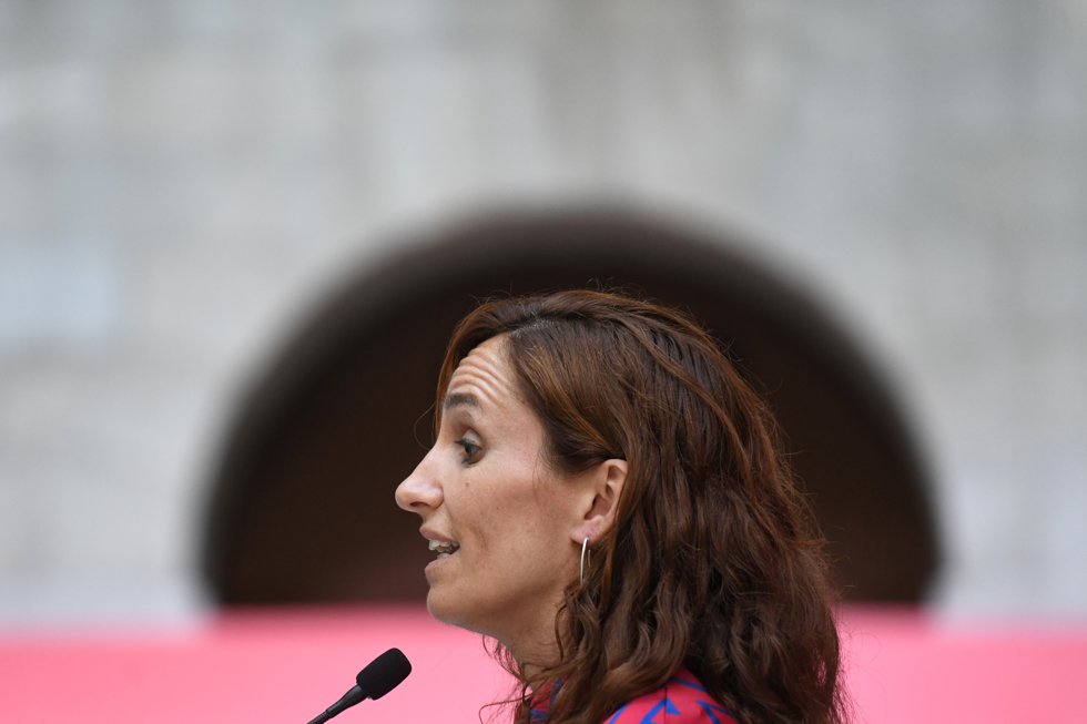 Mónica García, portavoz de Más Madrid en la Asamblea