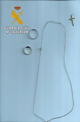 Las únicas piezas de oro que se han podido recuperar