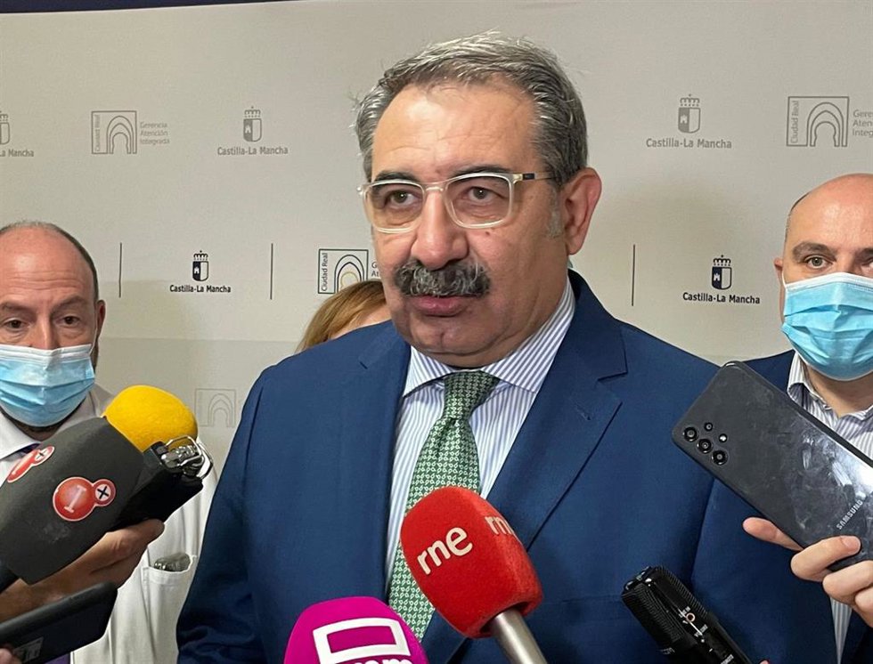 El consejero de Sanidad de C-LM, Jesús Fernández Sanz