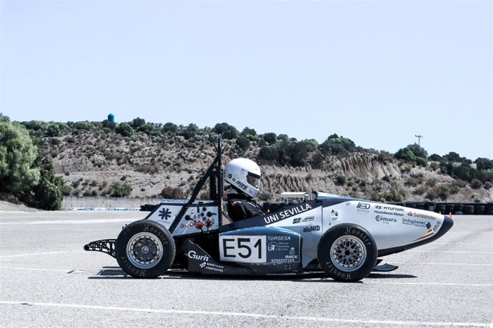 Archivo - Monoplaza eléctrico ART23-E del equipo ARUS