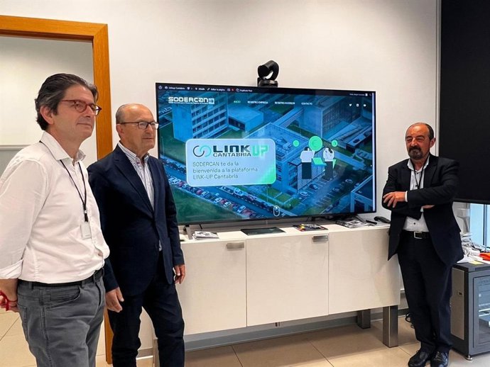 Presentación de la plataforma 'Link-Up Cantabria' de Sodercan.