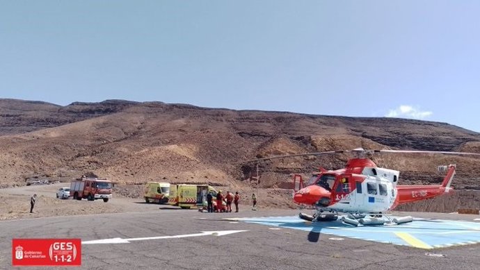 Muere un varón al volcar una zodiac en la Playa de Jandía (Fuerteventura)