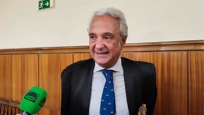 El presidente del Tribunal Superior de Justicia de Asturias (TSJA), Jesús María Chamorro.