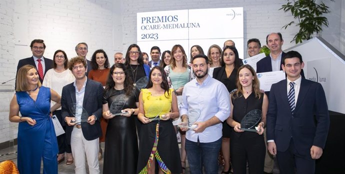 Galardonados de los Premios a la comunicación OCARE de Medialuna