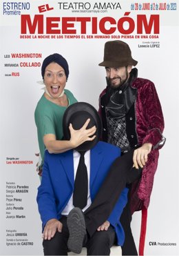 Cartel de la obra teatral 'El Meeticom'