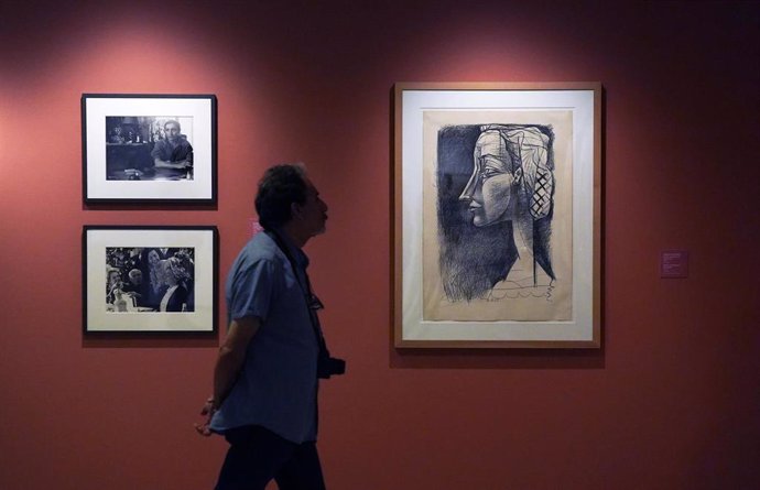 Nueva  exposición 'Las edades de Pablo',  dentro de las actividades de la conmemoración del 50 aniversario de la muerte de Pablo Picasso, en  la Sala de Exposiciones Temporales del Museo Casa Natal Picasso a 23 de junio de 2023 en Málaga, Andalucía.