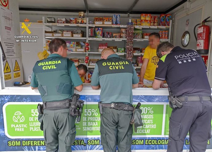 La Gaurdia Civil Detecta 30 Infracciones De La Normativa Que Regula La Pirotecnia E Interviene Material En La Provincia De Tarragona.